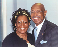 Retired LTC John R. Ware II and his lovely wife, Barbara